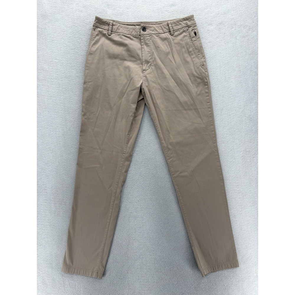 Birddogs Stretch Khaki Pants Mens 32x32 Beige Stretch Lined Performance Preppy